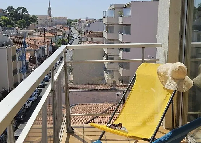 Centre Avec Terrasse Vue Mer, Clim Et Parking Apartment Arcachon